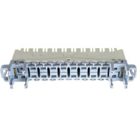 Размыкаемый плинт TWT LSA-PLUS-PROFIL HIGHBAND категория 5 маркировка от 0 до 9 под хомут LSA10P-DIS-5E