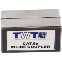 Соединитель 2-х портов TWT RJ-45, экранированный, категории 5е CP45STP5E