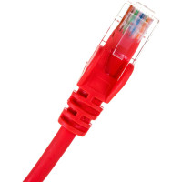 Патч-корд LANMASTER RJ45-RJ45, 4 пары, UTP, категория 5е, 0.5м, оранжевый, LSZH, LAN-PC45/U5E-0.5-OR