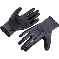 Полиэстеровые перчатки с покрытием из вспененного нитрила Delta Plus р. 9 VE722NO09