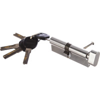 Цилиндровый механизм с вертушкой PUNTO A202/90 mm 40+10+40 SN мат. никель 5 кл. 31463