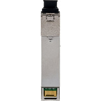 Модуль SFP GIGALINK WDM, 155Mb/1,25Gb/s, одно волокно SM,SC GL-OT-SG08SC1-1310-1550-D