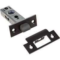 Врезная защелка Fuaro PLASTIC P12-45-25 GR графит 37513