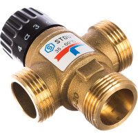 Термостатический смесительный клапан STOUT 1 SVM-0120-256025 RG008TIGGQD70Q