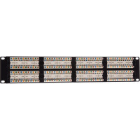 Патч-панель TWT 19, 48 портов RJ-45, категория 5e, UTP, 2U, PP48UTP