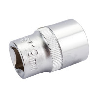 Головка торцевая короткая (19 мм; CrV; 1/2DR) YATO YT-1212