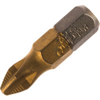 Бита магнитная Philips (2 шт; 25 мм; Ph2; 1/4; titan) МастерАлмаз 10501011