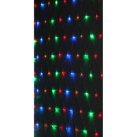 Гирлянда LED ЭРА ENIS01M сеть 1.8х1.5 м, мультиколор, мультирежим, 220В Б0041901