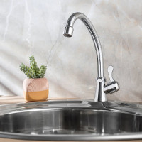 Кран для кухни с высоким изливом для одной воды РМС SL79-269F-1