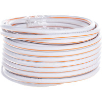 Кабель коаксиальный ЭРА SAT 50 М, 75 Ом, Cu/оплётка Cu 75, PVC, цвет белый, бухта 10м, Б0044618