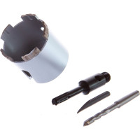Коронка алмазная по бетону Laser Five Teeth 72 мм Hilberg HP272