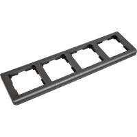 Рамка Werkel W0042104 на 4 поста графит a051278