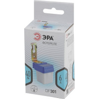 Фотореле ЭРА DF 301 серый, максимальная нагрузка 1300 ВА, IP44 Б0043804