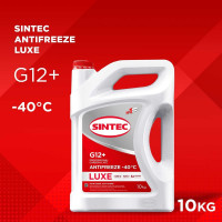 Антифриз Sintec LUXE G12 +, 10 кг, красный 614504
