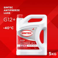 Антифриз Sintec LUXE G12+, 5 кг, красный 614503
