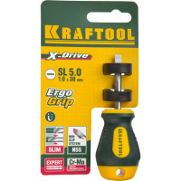 Отвертка KRAFTOOL Х-Drive SL 5x38 250071-5.5-038