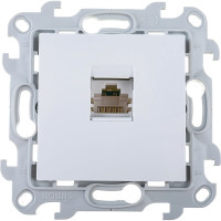 Розетка Simon RJ45 кат 5e UTP, бел 2410598-030