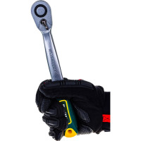 Трещотка для торцовых головок Kraftool PRO Сr-V сталь 72 зубца изогнутая 1/2" 27795-1/2_z02