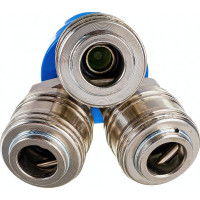 Тройник Voylet AM-3 1/4" быстросъём 005-00069