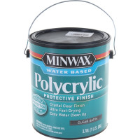 Защитное финишное покрытие Minwax Polycrylic Полуматовый 3.785 мл 13333