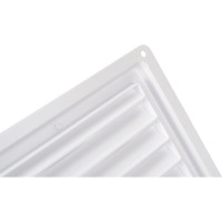 Неразъемная решетка TDM ELECTRIC 250х250 мм белая SQ1807-0030