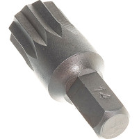 Двенадцатигранная короткая бита Hans XZN на 5/16" 14 мм 082-4M14
