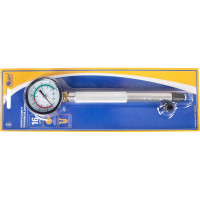 Компрессометр KRAFT 16 Атм., прижимной,удлиненный ГАЗ 406 дв. 16V KT 831010