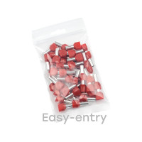 Штыревой втулочный изолированный наконечник EKF НШвИ(2) 10,0-14 50 шт PROxima nhvi2-10,0-14