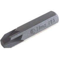 Бита короткая крестовая (PZ4; 5/16) Hans 032-4PZ4