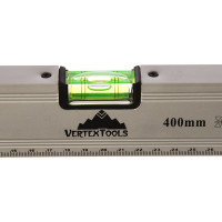 Алюминиевый уровень Vertextools 400мм 3033-400