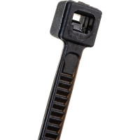 Хомут стяжка DolleX 2,5х150 нейлоновая уп. 100 шт. черный