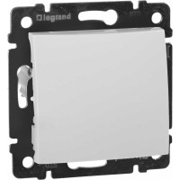 Выключатель Legrand одноклавишный Legrand Valena 10А 250В схема 1 безвинтовые зажимы белый 774401