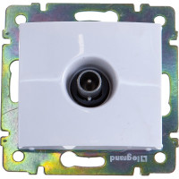 Розетка Legrand TV (телевизионная) Legrand Valena проходная белый 774431