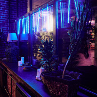 Светодиодный фигурный занавес Uniel ULD-E2405-240/DTK BLUE, IP44, METEOR, Падающие звезды 11123