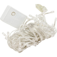 Светодиодная гирлянда с контроллером Uniel ULD-S0500-050/DTA WARM WHITE, IP20, 5м UL-00005256