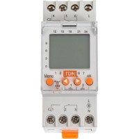Таймер электронный ТЭ822-2кан-1мин/7дн-44on/off-2х16А-DIN TDM ELECTRIC SQ1503-0003