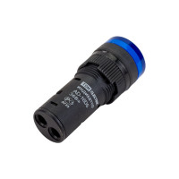 Лампа TDM ELECTRIC AD-16DS матрица, d16мм, синий, 36В, AC/DC SQ0702-0064