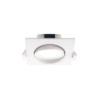 Светодиодный светильник Jazzway PSP-S 9044 7Вт 3000К IP40 38град. ДВО квадратный встраиваемый/поворотный белый 5022812