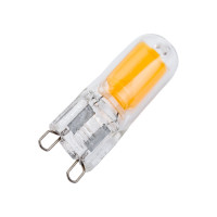 Светодиодная лампа Jazzway PLED-G9 COB 3Вт 3000К теплый белый G9 240лм 220В стекло d136х50мм 5015326