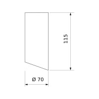 Накладной светильник Elektrostandard DLN002 MR16 WH белый a046058