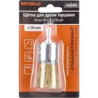 Щетка зачистная для дрели 17 мм АвтоDело 44038