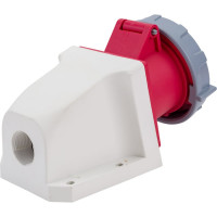 Розетка стационарная наружная EKF 1242 3Р+РЕ 32А 380В IP67 ps-1242-32-380