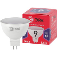 Лампа ЭРА LED MR16 9W 865 GU5.3 R диод, софит, 9Вт, хол, GU5.3  Б0045353