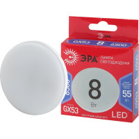 Светодиодная лампа ЭРА LED GX8W865GX53 R диод, таблетка, 8Вт, холодный, GX53 Б0045333
