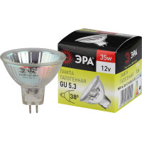 Галогенная лампа ЭРА GU5.3MR1635W12VCL софитная, 35Вт, нейтральный, GU5.3 C0027355