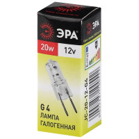 Галогенная лампа ЭРА G4JC20W12V капсула, 20 Вт, нейтральный, G4 C0027369