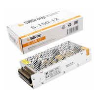 Блок питания SWG S-150-12, сетка, 150 W, 12V 00000000107