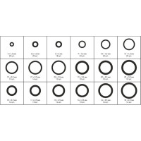 Набор шайб уплотнительных 279 предметов СЕРВИС КЛЮЧ 73279