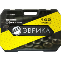 Набор инструмента Эврика 1/4" 3/8" 1/2"DR 6-гранный 142 предмета ER-80142 575561
