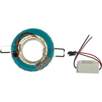 Встраиваемый декоративный светильник Fametto DLS-L151, GU5.3, GLASSY GOLD, серия Luciole UL-00003909